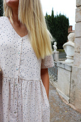 SOFIE-SS-DRESS - SAND FLOWER