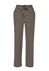 NATALIA-STRAIGHT-PANTS - BLACK SAND STRIPE