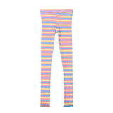 NATALIA LEGGINGS-KIDS - YELLOW ROSE BLUE STRIPE