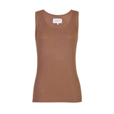 NATALIA TANK TOP - LIGHT BROWN