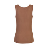 NATALIA TANK TOP - LIGHT BROWN