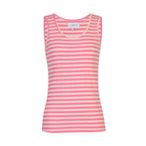 NATALIA TANK TOP - PINK ROSE STRIPE