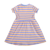 NATALIA-SS-DRESS-KIDS - YELLOW ROSE BLUE STRIPE