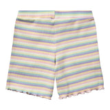 NATALIA-SHORTS-KIDS - MULTI WHITE STRIPE