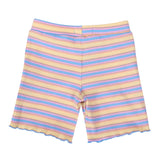 NATALIA-SHORTS-KIDS - YELLOW ROSE BLUE STRIPE