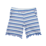 NATALIA-SHORTS-KIDS - BLUE WHITE ROSE STRIPE