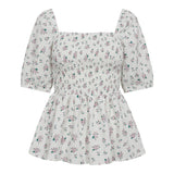 GRO-TOP - CREAM PINK FLOWER