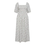 GRO-DRESS - CREME PINK FLOWER