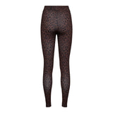 LOTUS LEGGINGS - BROWN BLACK LEO