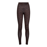 LOTUS LEGGINGS - BROWN BLACK LEO