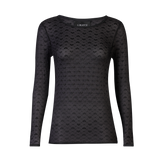 ISA LS LACE BLOUSE - BLACK SMALL BIG HEARTS