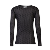 ISA LS LACE BLOUSE - BLACK SMALL BIG HEARTS