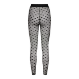 ISA LEGGINGS - BLACK HEART