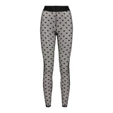 ISA LEGGINGS - BLACK HEART