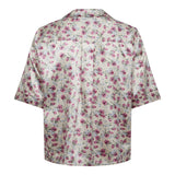 DANDA-SS-SHIRT - CREAM FLOWER