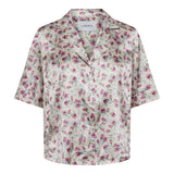 DANDA-SS-SHIRT - CREAM FLOWER