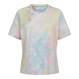SILK T-SHIRT - PASTEL TIE DYE