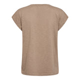 ULLA-TSHIRT - LIGHT BROWN