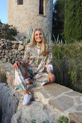 HOPE PANTS - CREME SCARF