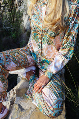 HOPE PANTS - CREME SCARF