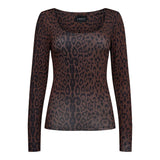 LOTUS-LS-TOP - BROWN BLACK LEO