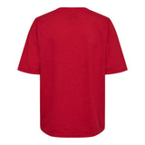 ULLA-SS-VNECK-TSHIRT - RED