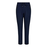 HENNE-ZIP-PANTS - DARK NAVY