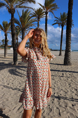 TIA-FRILL-DRESS - STRAWBERRY