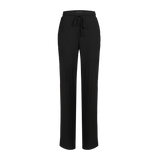 NATALIA STRAIGHT PANTS - BLACK