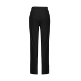NATALIA STRAIGHT PANTS - BLACK