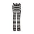 BLACK CREME STRIPE