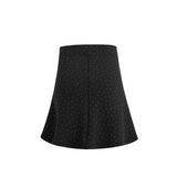 HENNE SHORT SKIRT - BLACK DIAMOND