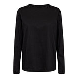 ULLA-LS-TSHIRT - BLACK