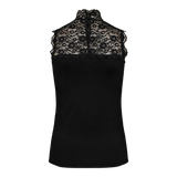 LISA-LACE-TOP - BLACK