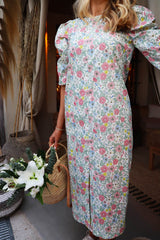 WINNIE DRESS - IVORY FLORAL