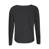 NUNO-LS-BOXY-BLOUSE - BLACK