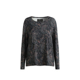 ALMA-LS-U-TSHIRT - NIGHT SKY PAISLEY