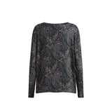 ALMA-LS-U-TSHIRT - NIGHT SKY PAISLEY