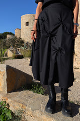 SIV-STRING-SKIRT - BLACK