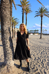 MAIKEN-SS-DRESS - BLACK