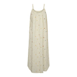 SIMILLA-STRAP-DRESS - CASHEW CREME
