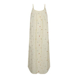 SIMILLA-STRAP-DRESS - CASHEW CREME