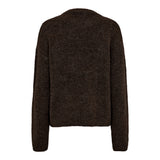 FRO HEART PULLOVER - CHOCOLATE IVORY HEART