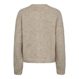 FRO O-NECK CARDIGAN - IVORY