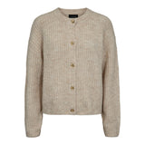 FRO O-NECK CARDIGAN - IVORY