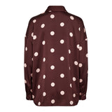 DOTTI LS SHIRT - PLUM ROSE BIG DOT