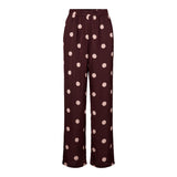 DOTTI PANTS - PLUM ROSE BIG DOT