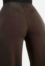 HENNY WIDE PANTS - BROWN