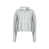 HENNY BALOON JACKET - GREY MELANGE