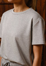 HENNY TSHIRT - GREY MELANGE